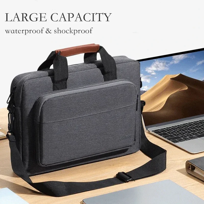 Men Laptop Shoulder Bag 13 inch for New MacBook Air M3 a3113 2024 M2 a2681 13.6 M1 a2337 a2179 Pro 13.3