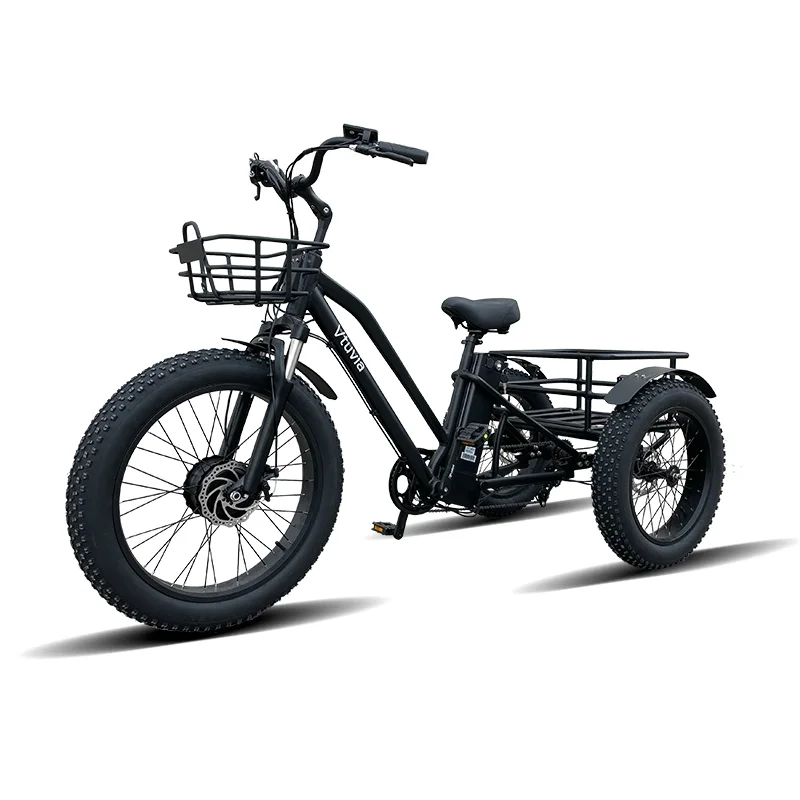 

35km/H Fat Tire Mountain Electric Tricycle Chinese Electric Bicycle Manufacturers
