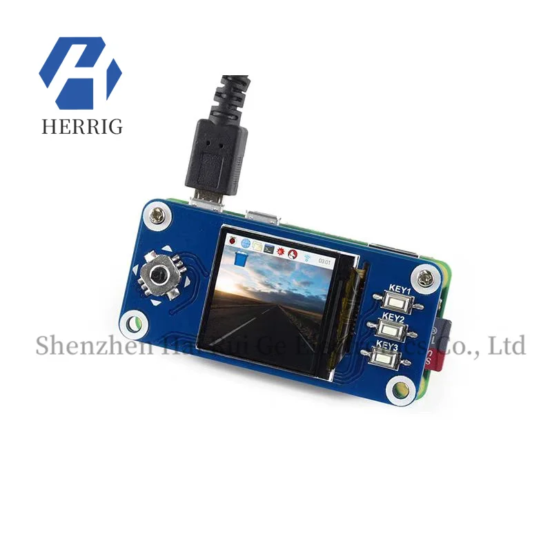 Raspberry Pi Zero/4B/3B 1.3 inch IPS screen LCD expansion board Mini SPI display module