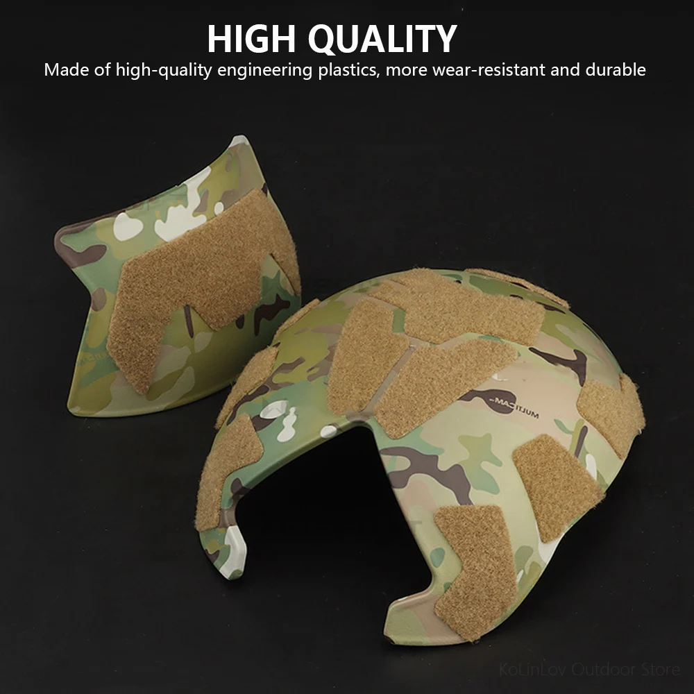 Tactical Helmet Shield FAST SF Helmet Guard Thickened Lightweight Protective Plate for Airsoft Militar Shooting Accessories