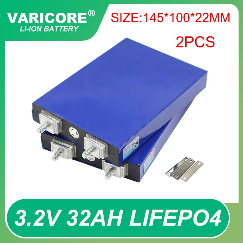 

VariCore 3.2V 32Ah Lifepo4 Batteries 4S 12.8V 30ah 3C 5C Lithium Iron Phosphate Battery Pack Solar Motorcycle Electric Vehicle