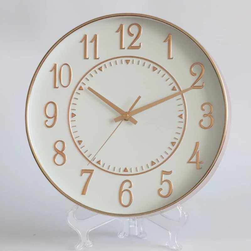 

Clothing Store Modern Design Wall Clocks Silent Room Digital Minimalist Wall Clocks Table Plastic Home Decor Wandklok MHBGZ
