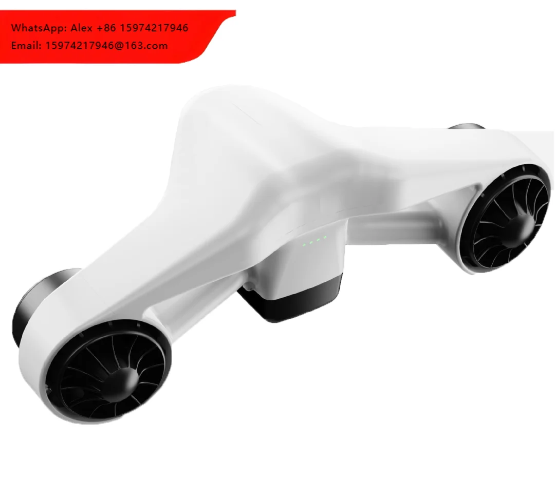 Electric Underwater Scooter Diving Equipment Handheld Small Propeller Toy 1.5m/s Speed Swimming Pool Seawater Use Customized
