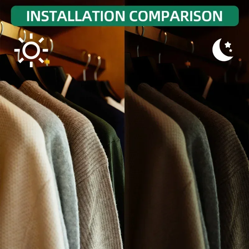 Cabinet Light LED Inner Hinge Lamp Universal Wardrobe Cupboard Door Sensor Lights Bedroom wardrobe Kitchen Closet Night Light