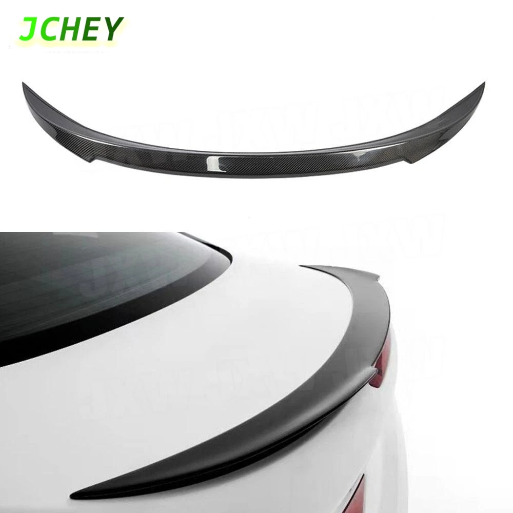 

JCHEY For 6 Series Carbon Fiber Rear Spoiler Wings for BMW F06 F12 F13 M6 640i 650i 640i 12-16 Rear Rrunk Boot Lip Wing Spoiler