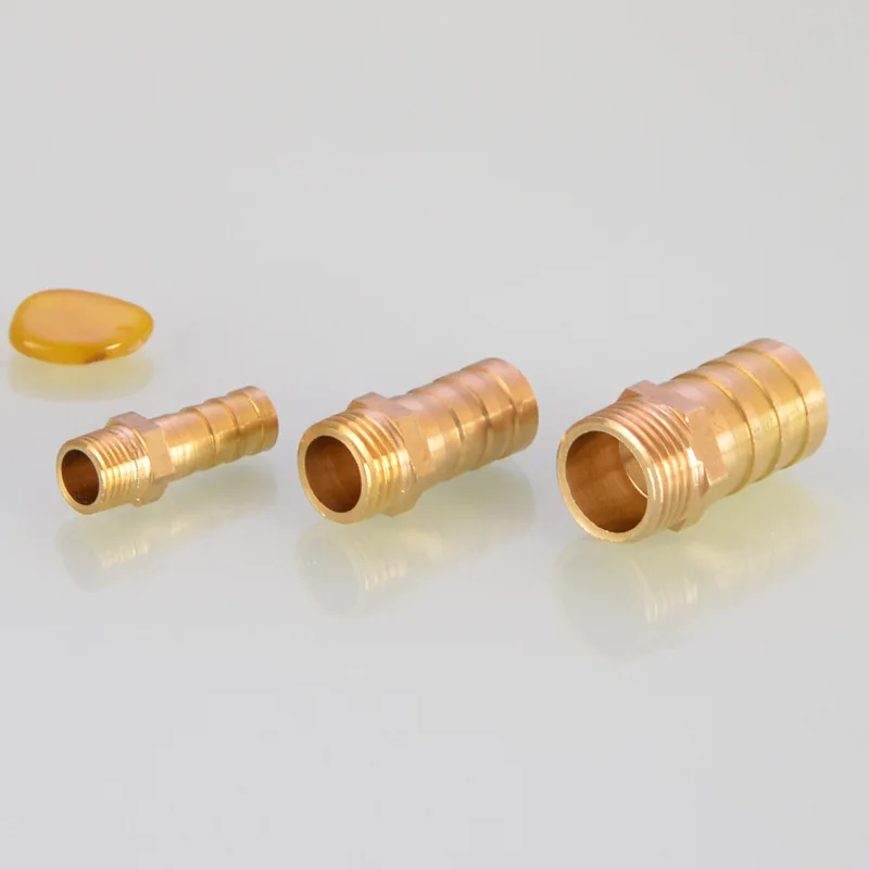Brass 1 point 2 point 3 point outer wire tooth pagoda head green head chew pneumatic hose water pipe leather pipe quick plug con