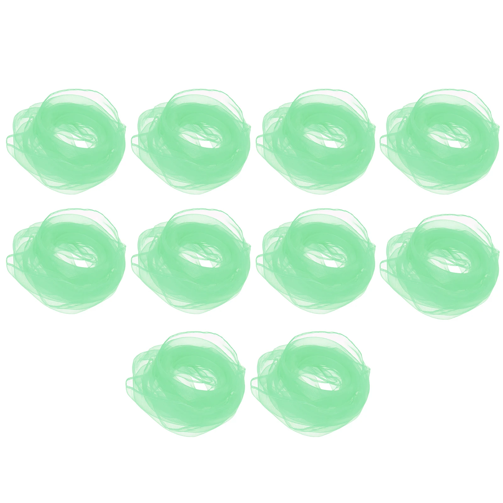 

10 Pcs Solid Color Square Scarf Lightweight Chiffon Women Foldable Decorative Music Dance Props Thin