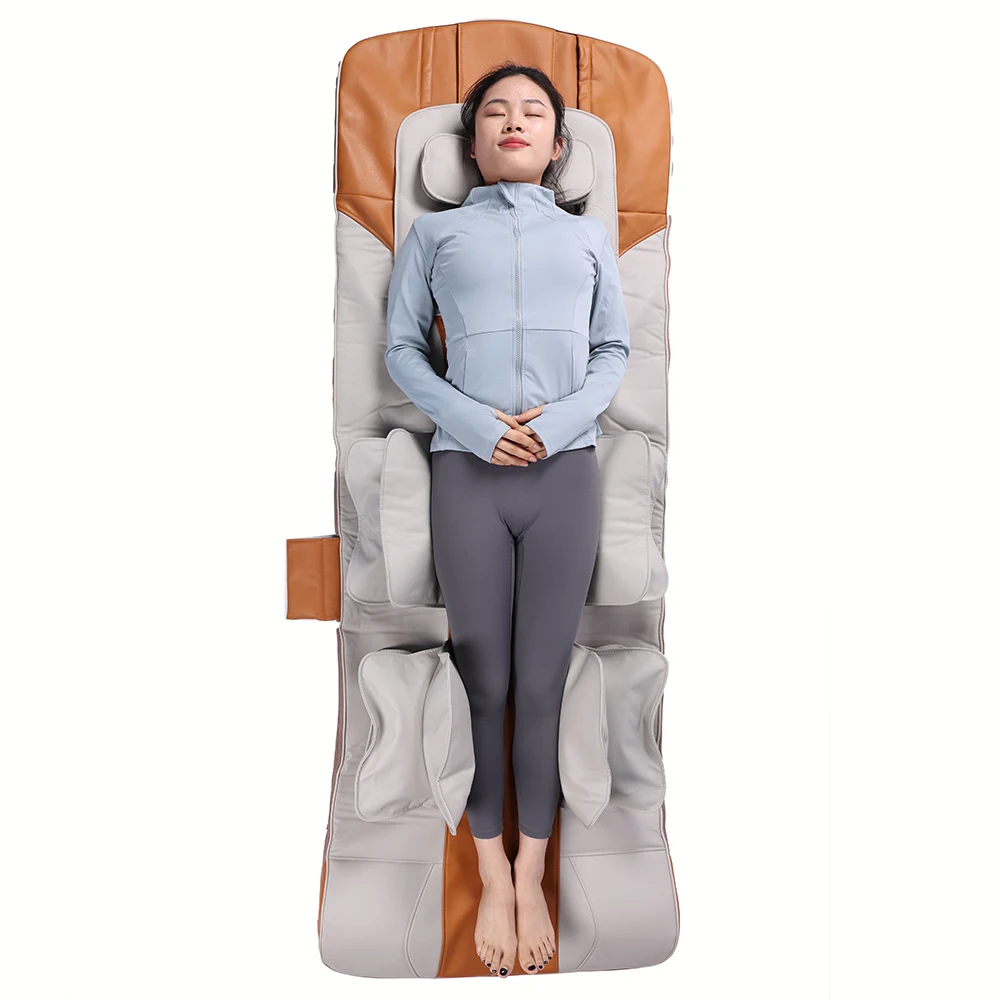 

Hot Selling 3D Airbag Massage Mattress With Heating - Electric Full Body Shiatsu & Stretching Vibrating Bed For Home Use