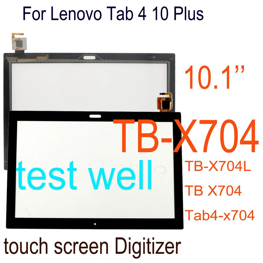 NEW 10.1 INCH For Lenovo Tab 4 10 Plus TB-X704 TB-X704L TB X704 Tab4-x704 Touch Screen Digitizer Glass Panel Sensor Replacement