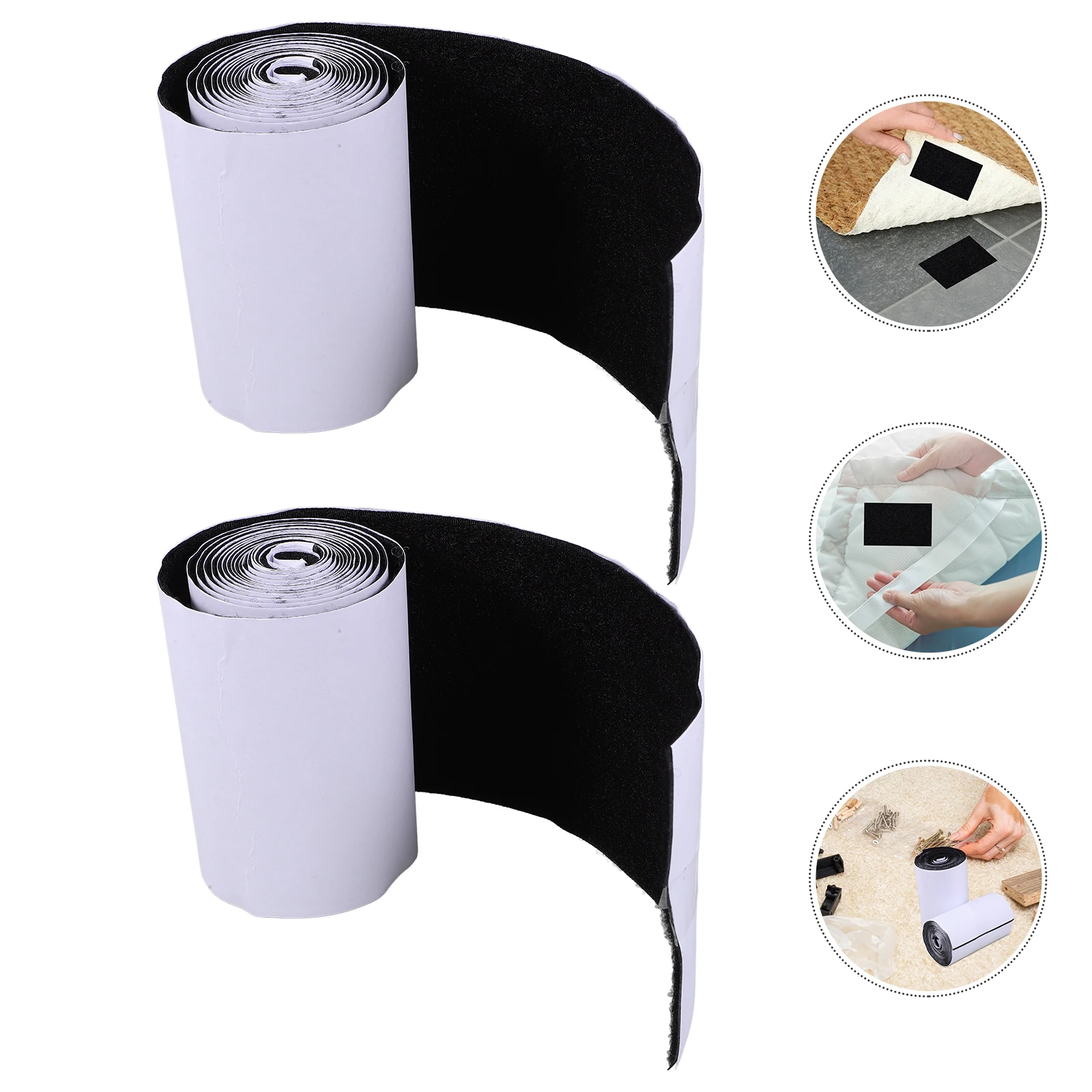 

2M Carpet Gripper Rug Slip Stopper Sticker Multi Functional Non Slip Tape For Kitchen Rugs Laminate Floors Household Use Easy