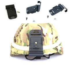 Tactical  New ACH MICH Helmet NVG PVS-7 14 NV Goggle Mount W Screw Alloy Helmet Accessory
