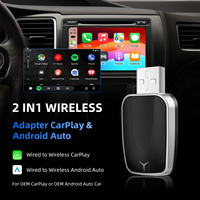 Ezonetronics Wireless CarPlay android auto adapter for factory wired car, wireless CarPlay & Android auto 2 in 1