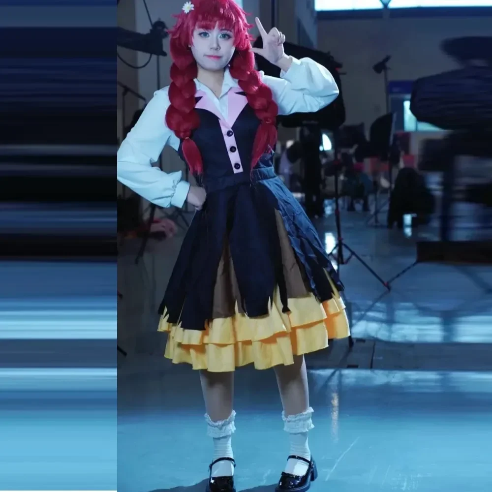 Anime Bungo Stray Dogs Lucy Maud Montgomery Cosplay Costumes wig Dress Halloween Carnival Party Dressing For Women