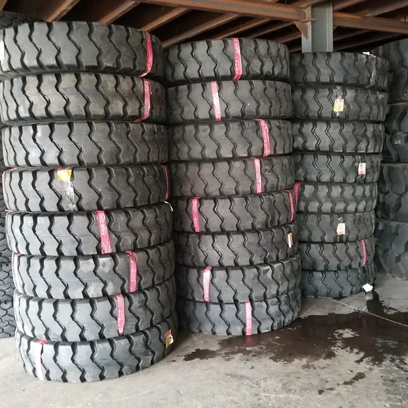 

1300-25 Wide body truck Mine dump truck E3 pattern nylon complete set of construction machinery tires (*&
