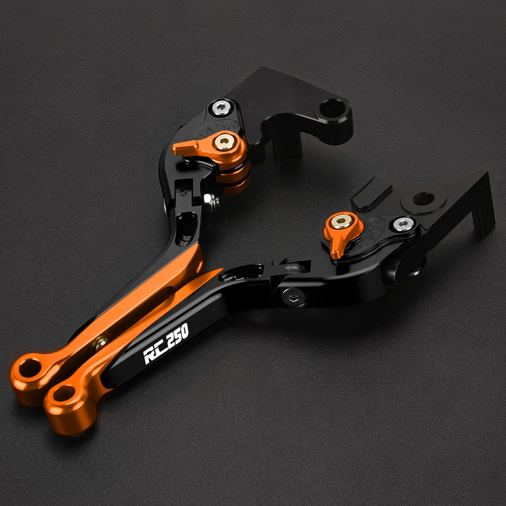 

Motorcycle Accessories Adjustable Folding Brake Clutch Levers For RC250 RC 250 2017 2018 2019 2020 2021 2022 2023 2024 2025 2026