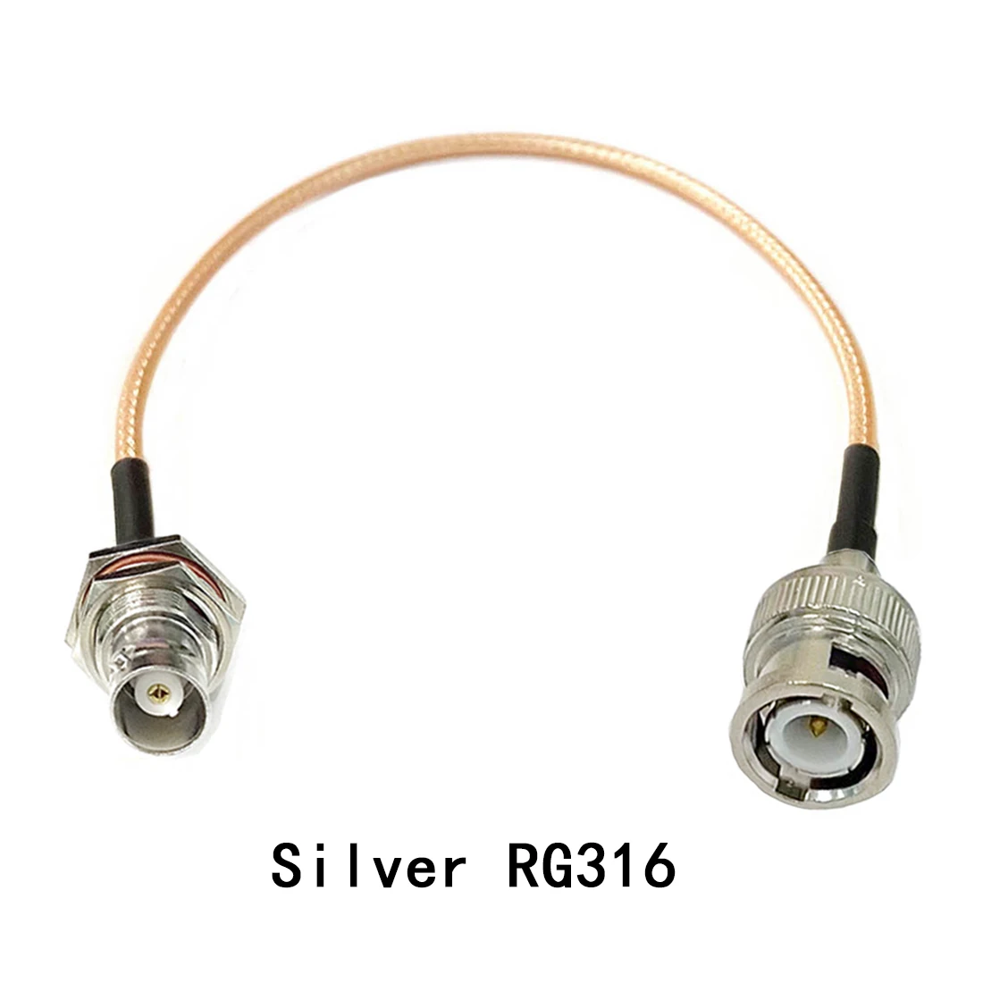 

New BNC Male Plug To Female Jack Convertor RG316 Pigtail Cable Wholesale Fast Ship 15cm 6"/30cm/50cm/100cm Adapter