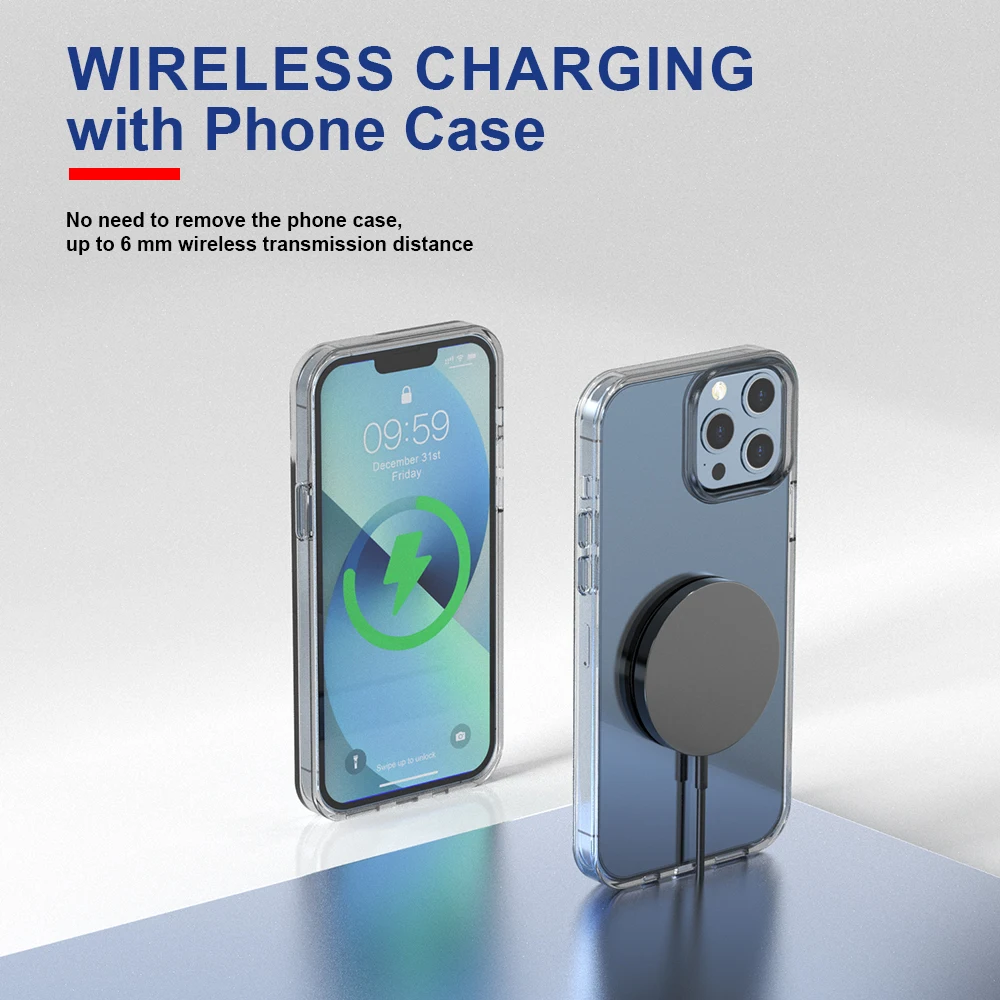 30W Magnetic Wireless Charger Fast Charging Pad Stand for iPhone 14 13 12 Pro Max Airpods PD Macsafe Phone Chargers Dock Station image 2