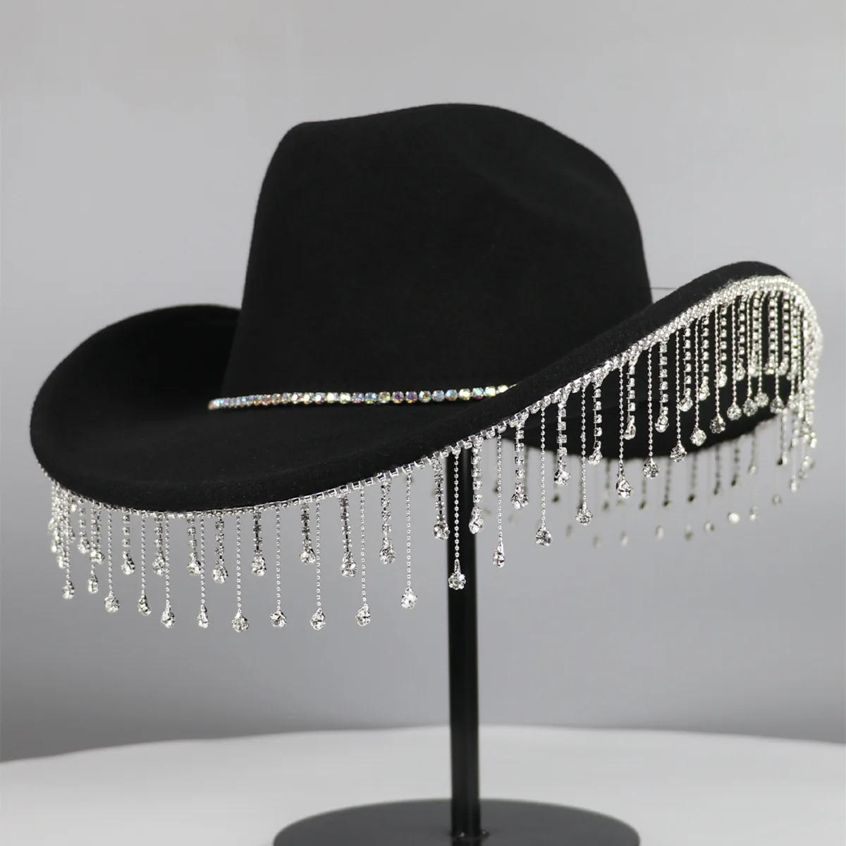

Western Cowboy Hat Rhinestone Man - Vintage Cowboy Accessories & Country Cowgirl Hats for Ladies Adults Woman