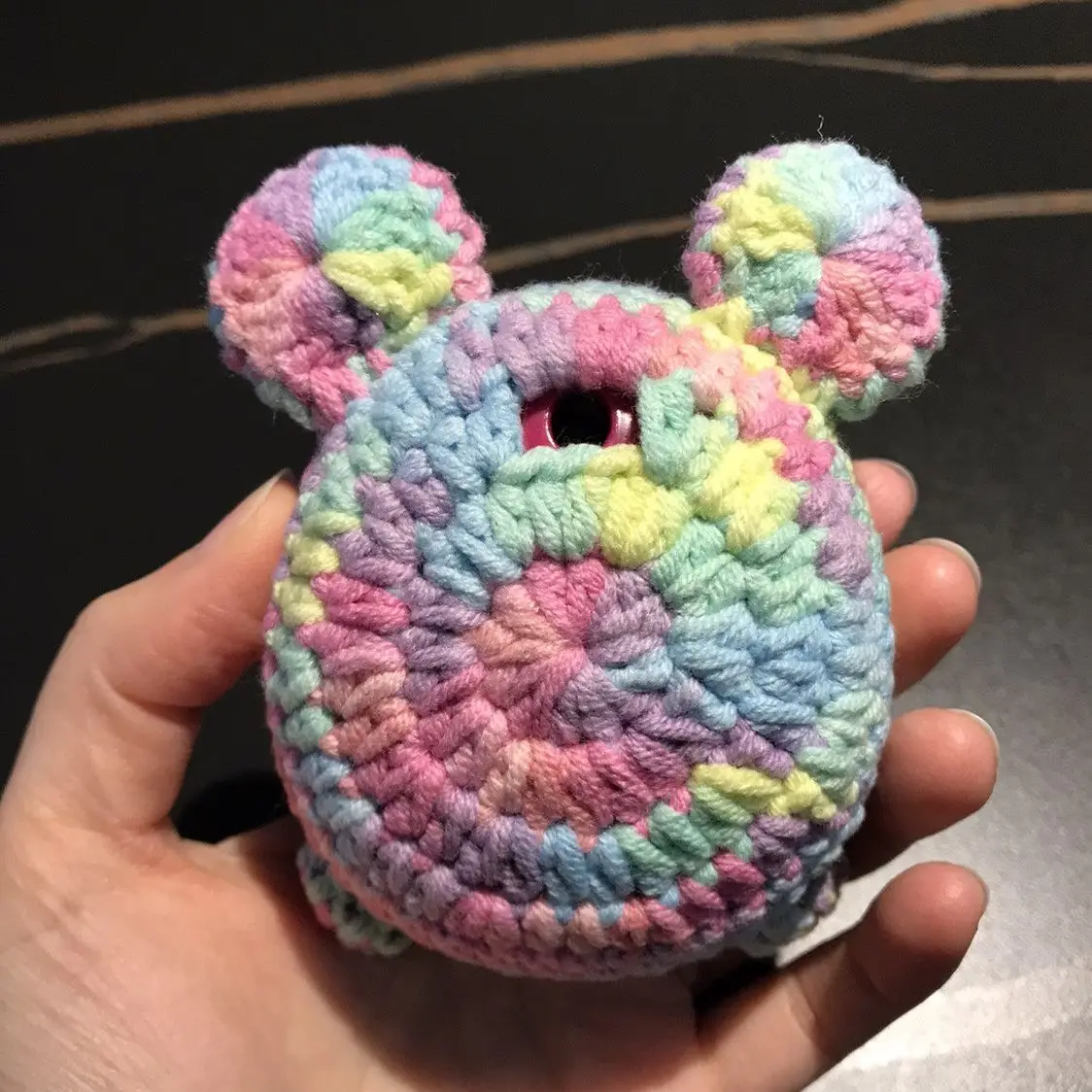 Kawaii Tamagotchi الغطاء الواقي اليدوية الملونة الدب Tamagotchi الغزل واقية قذيفة Uni Meets Pix 4u الذكية