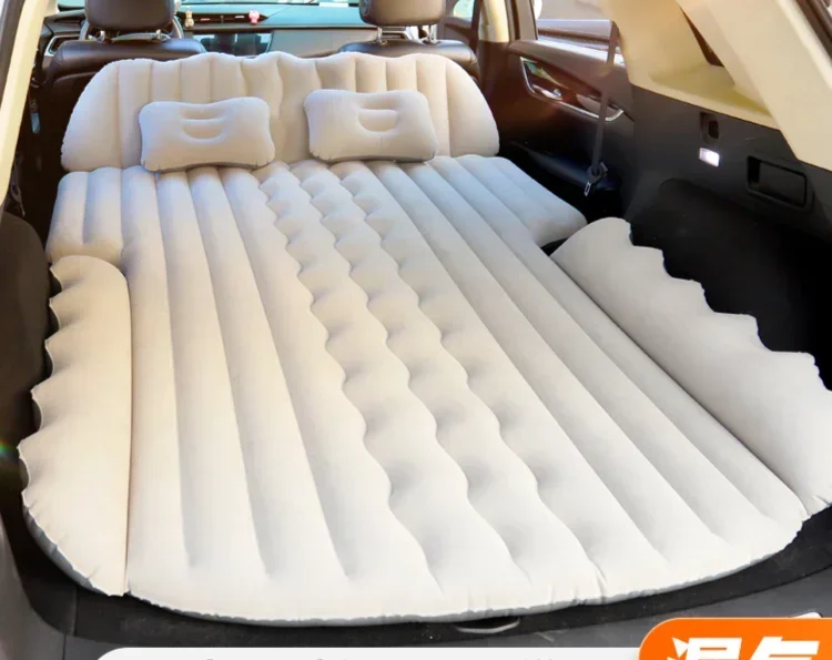 

SUV car inflatable trunk air cushion bed, sleeping tool flat pad inside the car