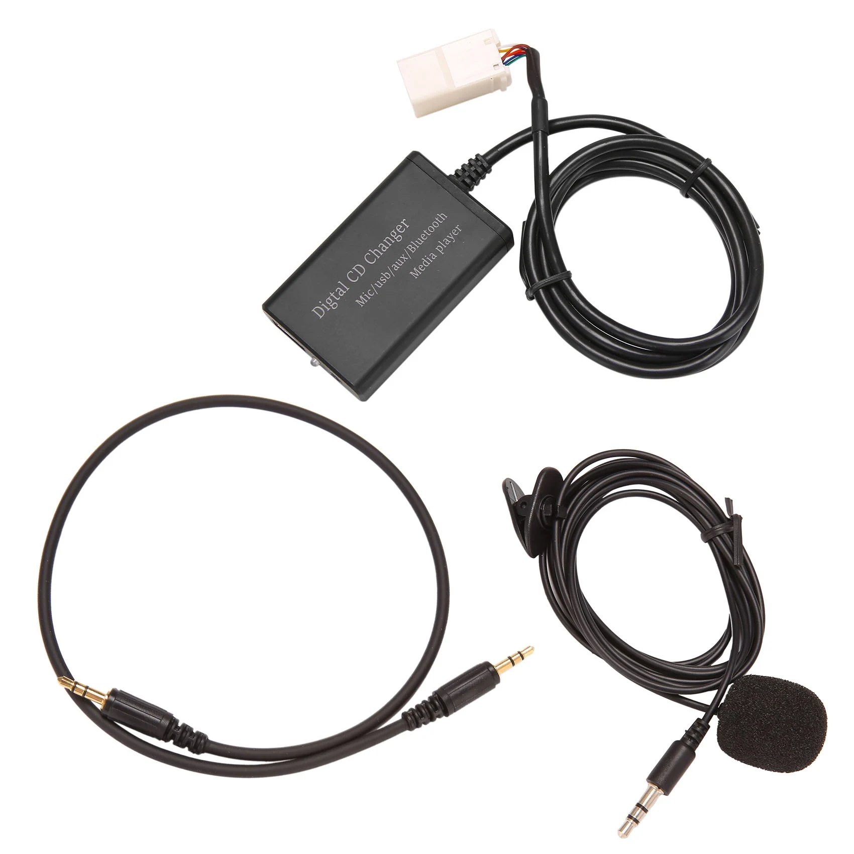 Motorcycle USB AUX Bluetooth Car Digital Music CD Changer Adapter for Honda Goldwing GL1800