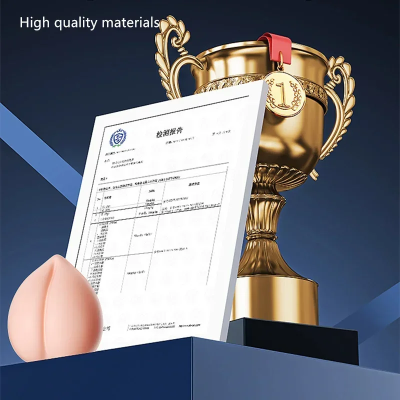 Male Masturbators Big Peach Device Artificial Realistic Vaginal Pocket Pussy Male Trainer Exerciser Adult Sex Toy for Man Solo view 4