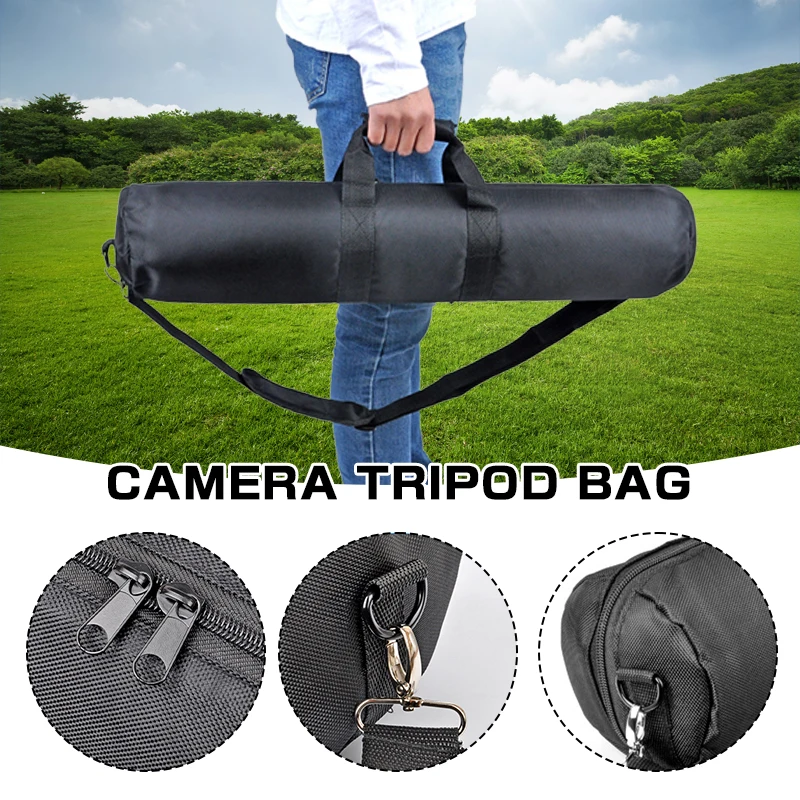 40-120cm Tripod Storage Bag Mic Photography Camera Studio Tripod Stand Black handbag Travel Shockproof Padded Carry Case