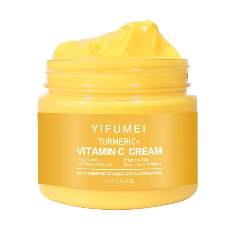 

Glow Skin Care Anti Aging Wrinkles Moisturizing Brightening Lightening Organic Pigment Removal Turmeric Face Cream