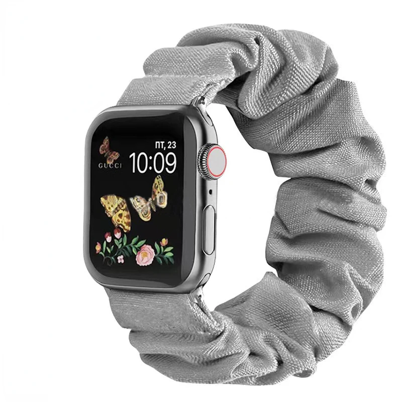 applewatch scrunchie strap Apple Watch strap iwatch7 Elastic strap s8 Strap 8ultra