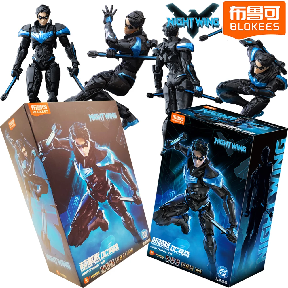 

New Blokees Genuine Night Wing Action Toys Figures High Quality and Exquisite Assembled Model Ornaments Trendy Peripheral Gifts