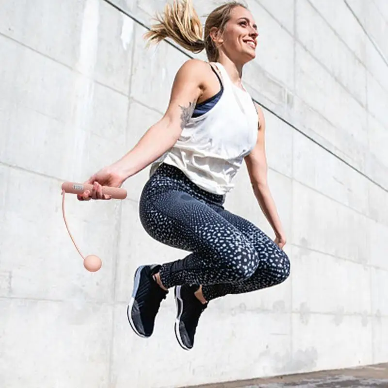 Wireless Jump Rope Fitness Electronic Training Wireless Skipping Rope With Counter Adjustable Digital Jumprope Portable Non-Slip