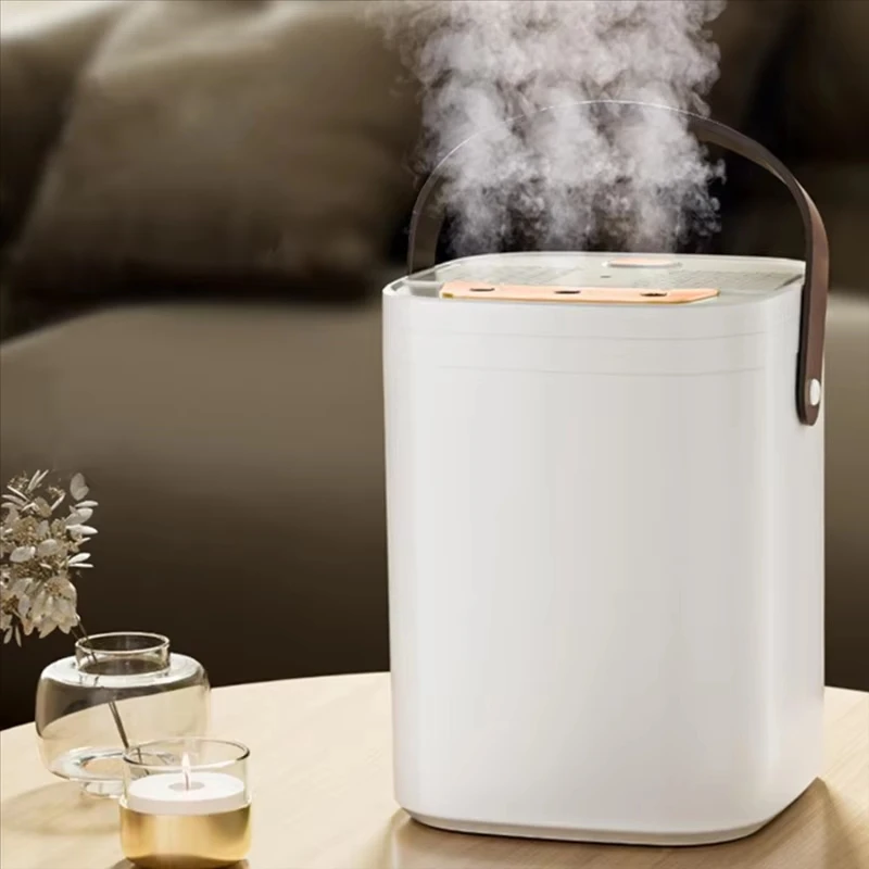 1.8L Large Capacity Humidifier with Aromatherapy Diffuser And Night Light Three Nozzle Spray for Home Essential Oil Compatible