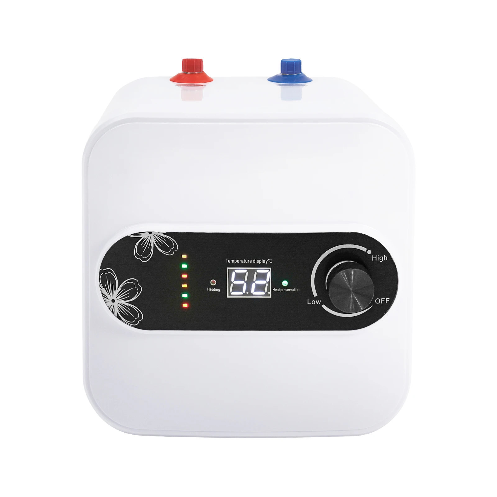 1.5KW Electric Mini-Tank Water Heater for RV Trailer Kitchen Under Sink Counter