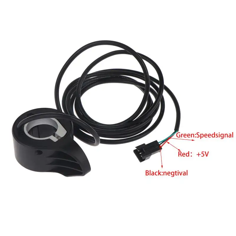 Black 270X SM Plug Thumb-operated Speed Controller Throttle Accelerator For Electric Scooter Hall Sensor Parts Accessories