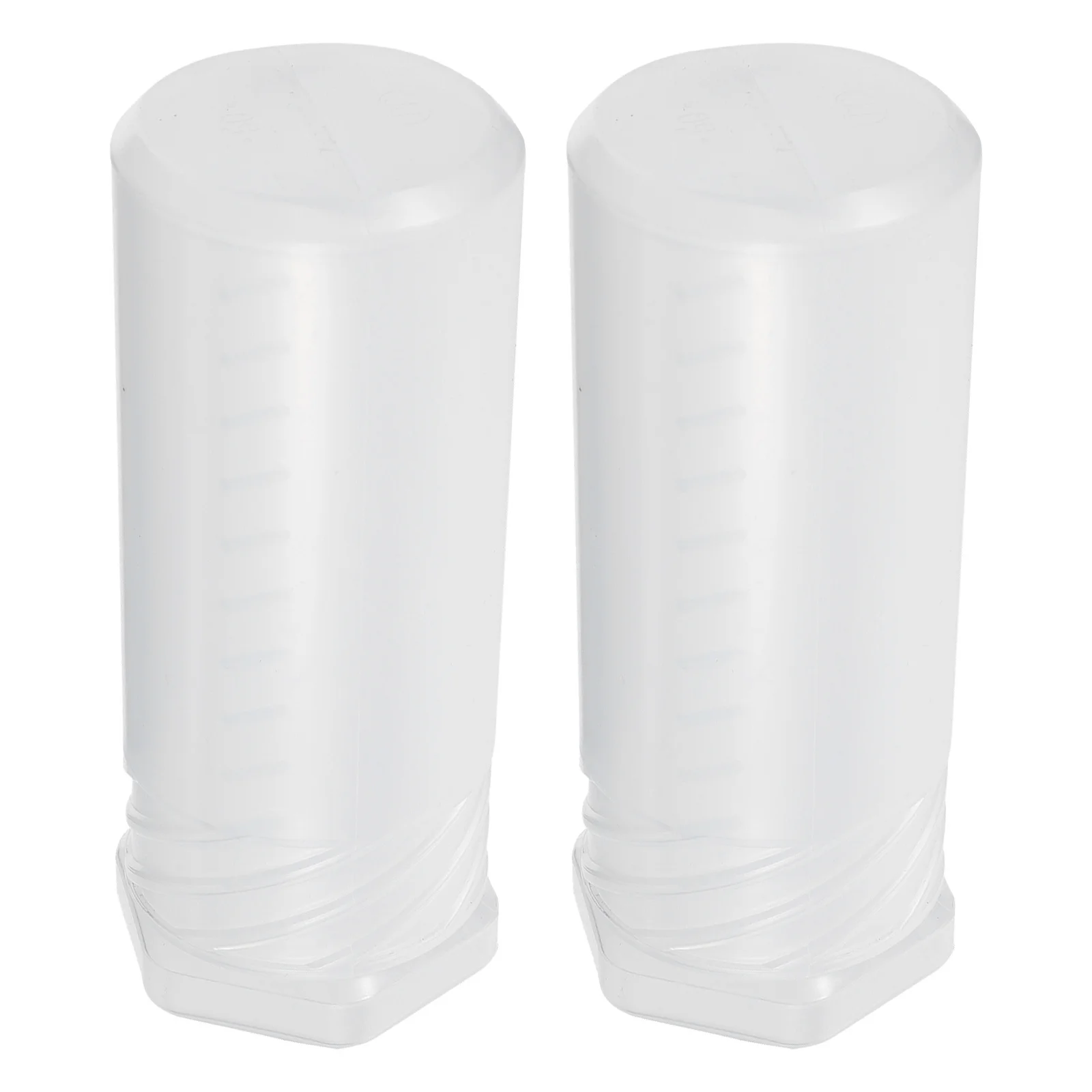 2Pcs Shaving Brush Travel Cases Adjustable Height Plastic Shave Brush Holders Portable Storage Organizer for Men Shaver