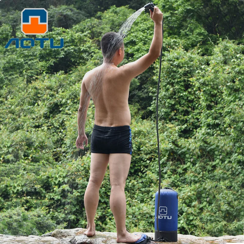 Popular outdoor hiking shower bag, portable camping outdoor bathing  bagAT6639