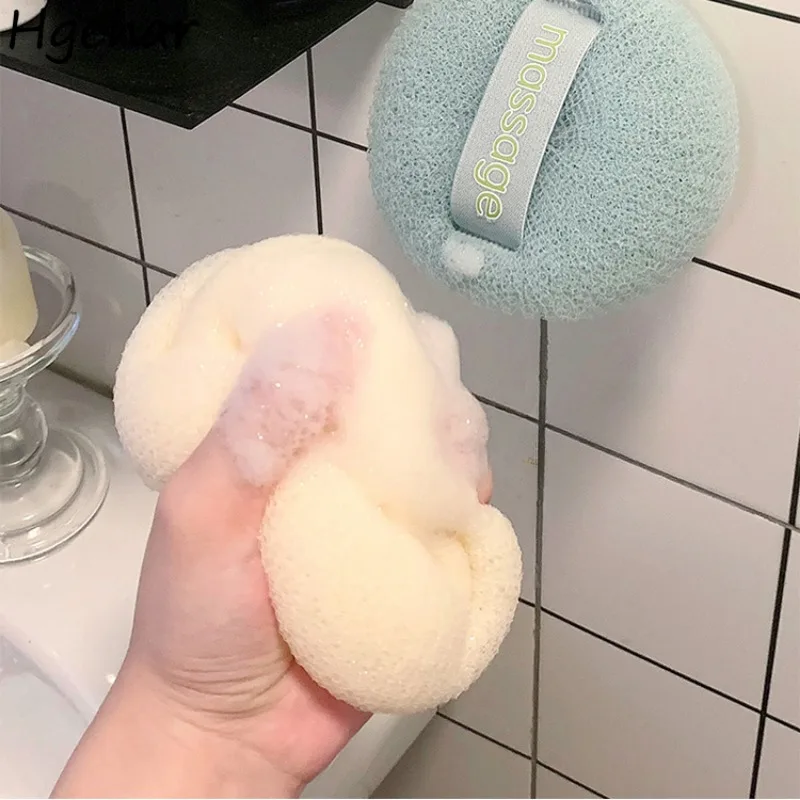 Soft Bath Sponge Balls Cleaning Brush Shower Puff Body Wash Cleaner Exfoliating Scrubbers Bathroom Cute Bubble  Kawaii New