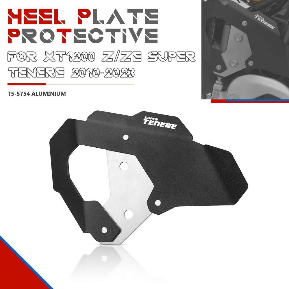 

For Yamaha XTZ1200 XT1200Z SUPER TENERE 2010-2021 XT1200ZE/XT1200Z SUPER TENERE ABS RAID EDITION Heel Protective Cover Guard