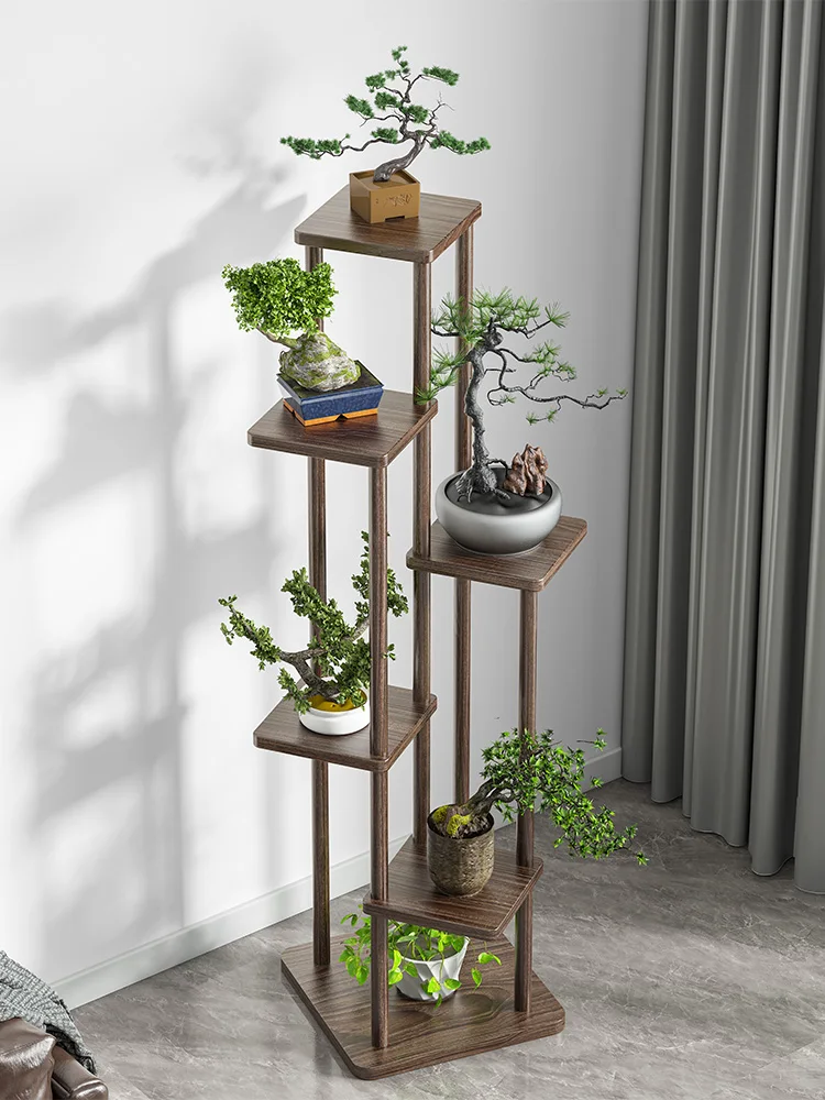 Flower shelf living room floor-to-ceiling modern simple indoor dill succulent plants multi-layer frame balcony flower pot rack