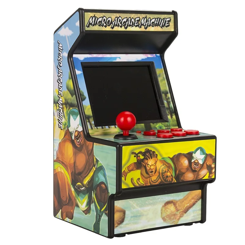 【希少】ARCADES WORLD コンパクトレトロゲーム ミニアーケードゲームコンソール2.8インチ内蔵で156レトロゲーム16