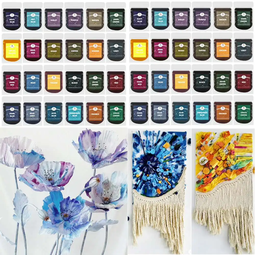 Powder Dye Fabric Dyes 10g Textile Dyeing Garment Tie Dyeing Cotton Nylon Pigment For Old Clothes Refurbishment