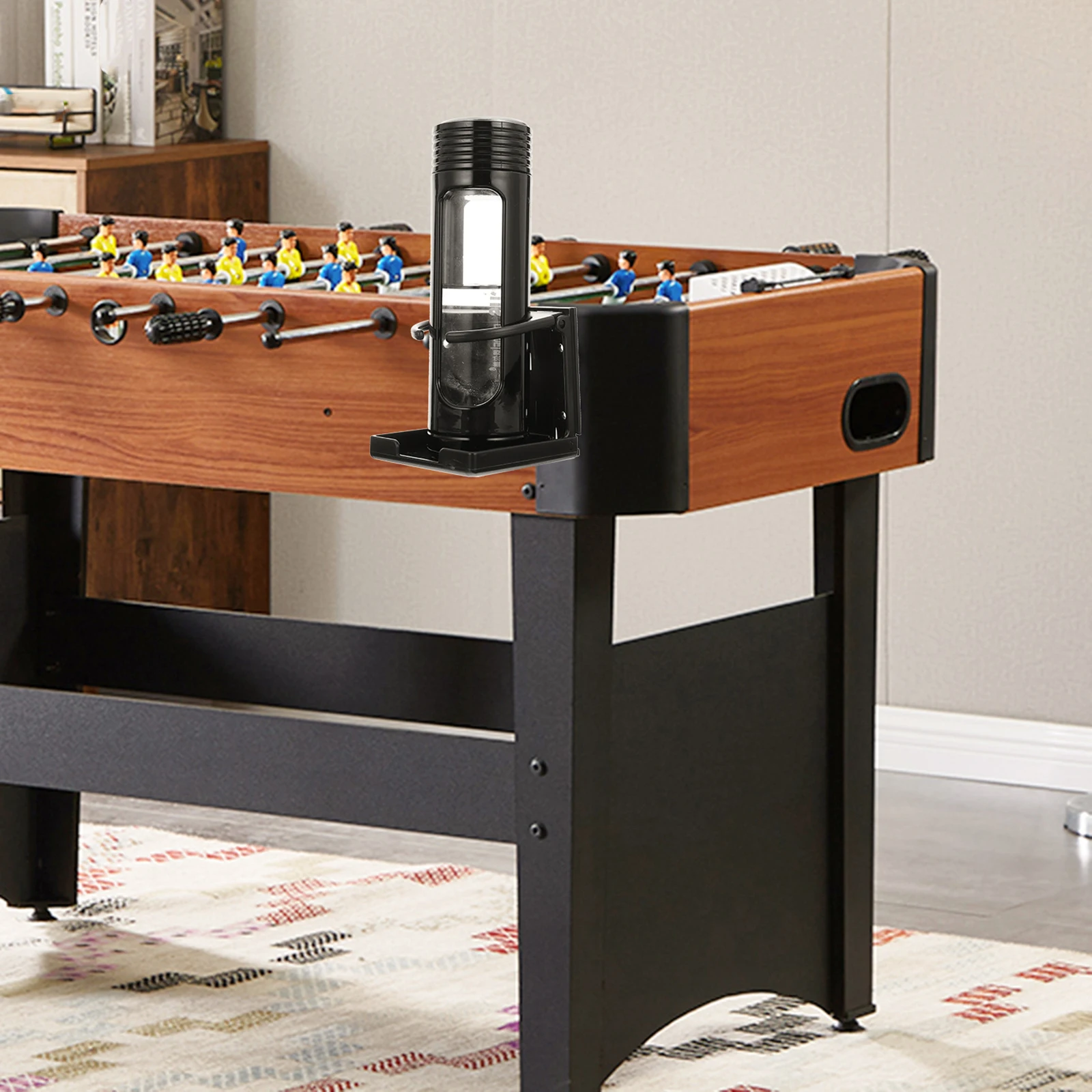 

1PC Foosball Table Cup Stand External Plastic Premium Sturdy Game Table Accessories Football Machine Easy for Regular