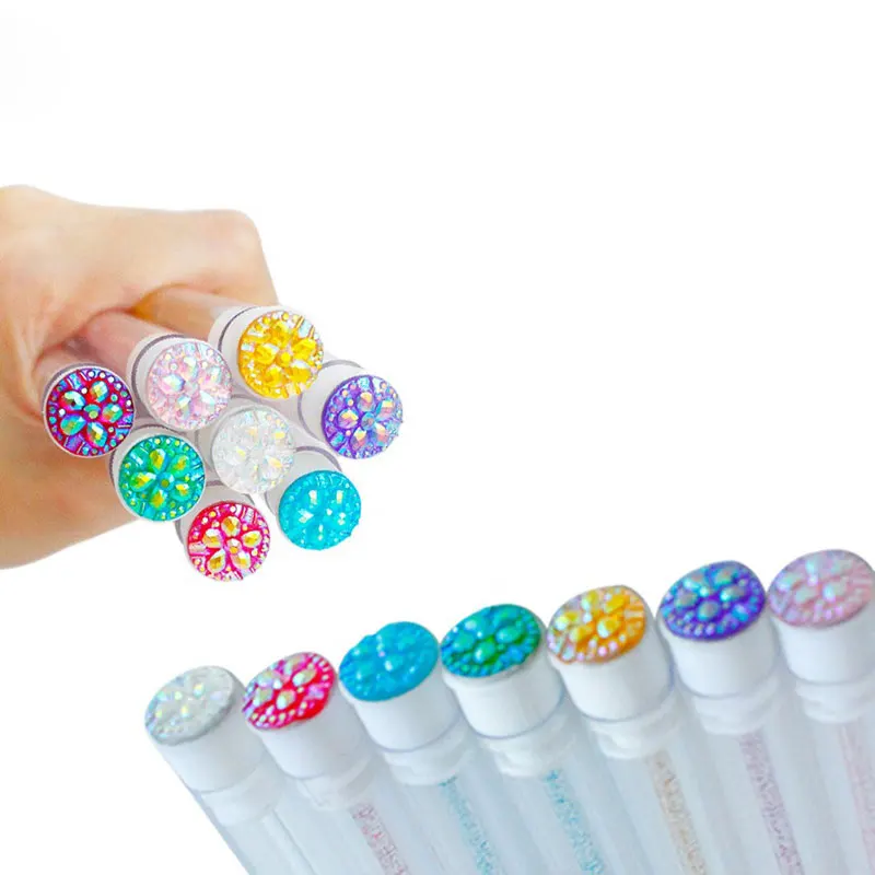 Tube de brosse à cils réutilisable, 10 pièces, pour Extension de cils, brosse à sourcils, perceuse en résine, baguette de Mascara remplaçable, ensemble de maquillage anti-poussière