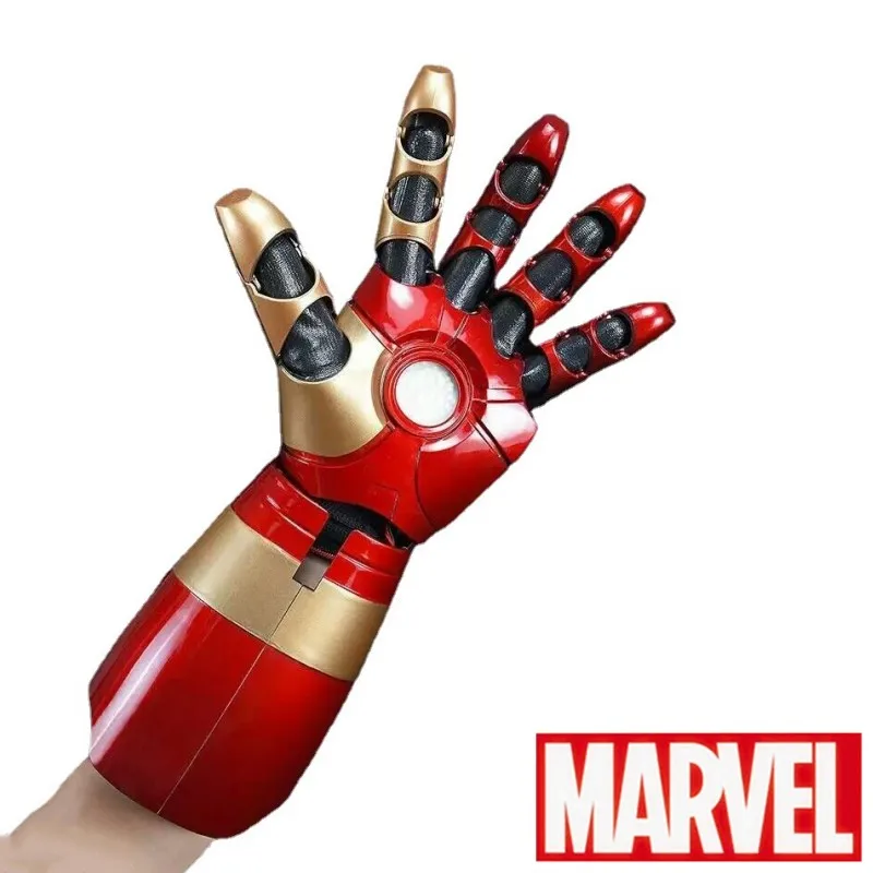 

Mk43 Avengers Marvel 1:1 Iron Man Glowing Arm Gloves Cosplay Performance Props Anime Peripheral Wearable Figure Cool Toys Gifts