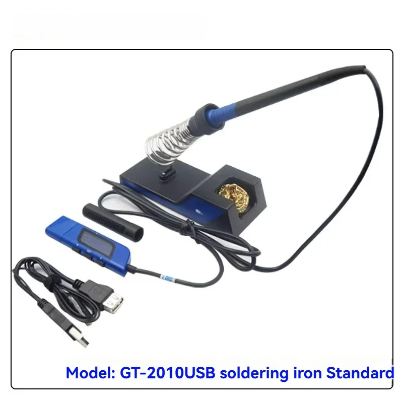 Adjustable-Temperature Soldering Tool with Digital Display – GT-2010 Portable USB Soldering Iron