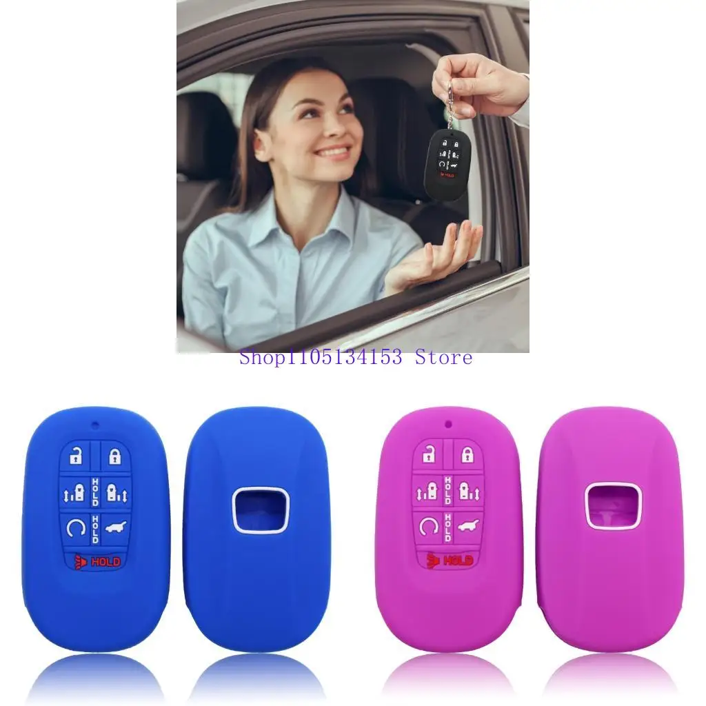 

HG89 Силиконовая ключ оболочка для ключа CAR Увеличенная защита от воздействия эргономичная текстура