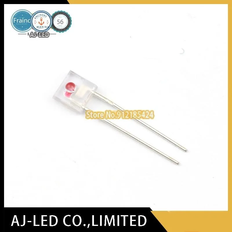 

50 шт./лот LTE-322L1-MDG квадратный боковой фототранзистор инфракрасный излучающий диод DIP2 Lite-On 940 нм новый