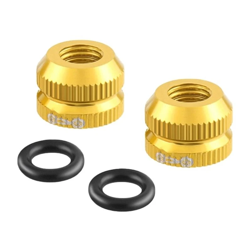 

31KC Versatiles Bike Valves Nut Efficient Airtight Valves Nut Personality Valves Nut