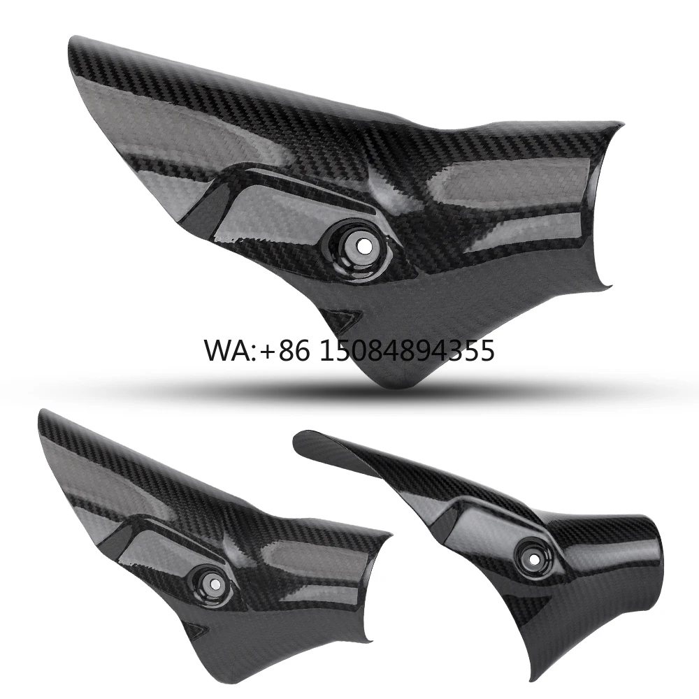 ROCKET 3 R 221 Anti-Burn Carbon Fiber Cover Protective Plate Original Car Hole Position Non-Destructive Installation New