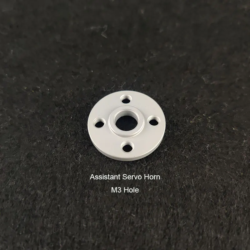 25T Main Metal Servo Horn M2 / M3 Hole M3 Assistant Aluminum Discs